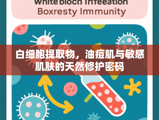 白细胞提取物，油痘肌与敏感肌肤的天然修护密码