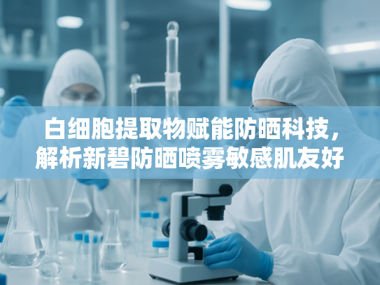 白细胞提取物赋能防晒科技，解析新碧防晒喷雾敏感肌友好配方的核心原料