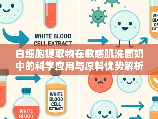白细胞提取物在敏感肌洗面奶中的科学应用与原料优势解析