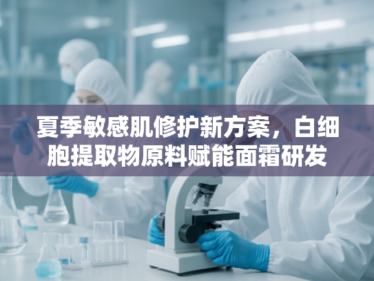 夏季敏感肌修护新方案，白细胞提取物原料赋能面霜研发