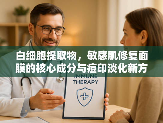 白细胞提取物，敏感肌修复面膜的核心成分与痘印淡化新方案