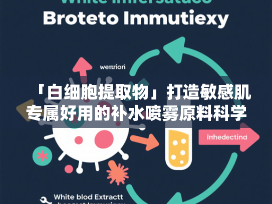 「白细胞提取物」打造敏感肌专属好用的补水喷雾原料科学解析