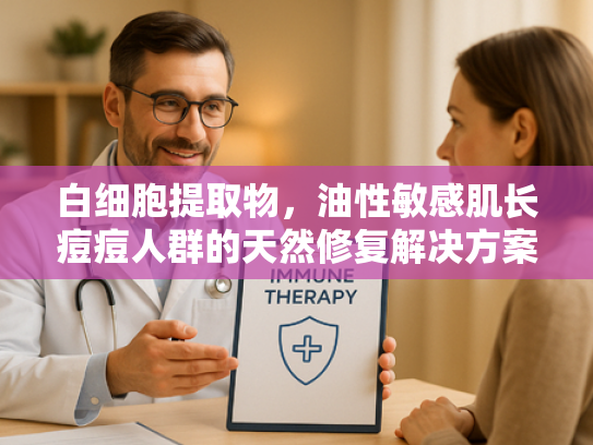 白细胞提取物，油性敏感肌长痘痘人群的天然修复解决方案
