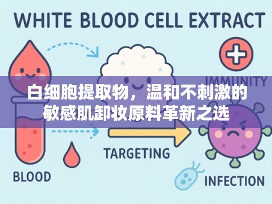 白细胞提取物，温和不刺激的敏感肌卸妆原料革新之选