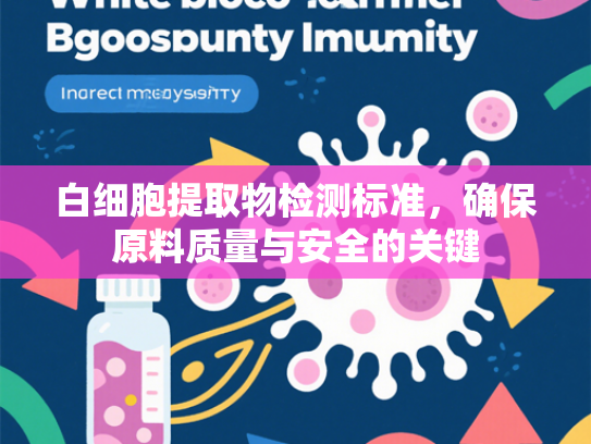 白细胞提取物检测标准，确保原料质量与安全的关键