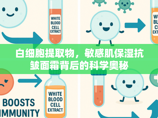 白细胞提取物，敏感肌保湿抗皱面霜背后的科学奥秘