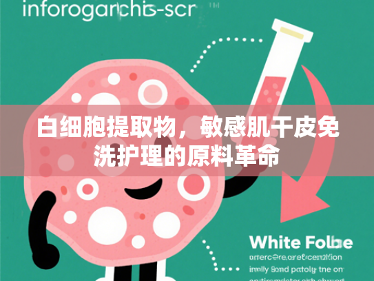 白细胞提取物，敏感肌干皮免洗护理的原料革命