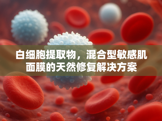 白细胞提取物，混合型敏感肌面膜的天然修复解决方案
