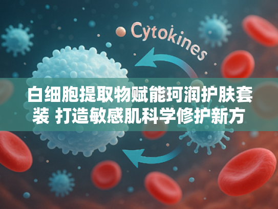 白细胞提取物赋能珂润护肤套装 打造敏感肌科学修护新方案