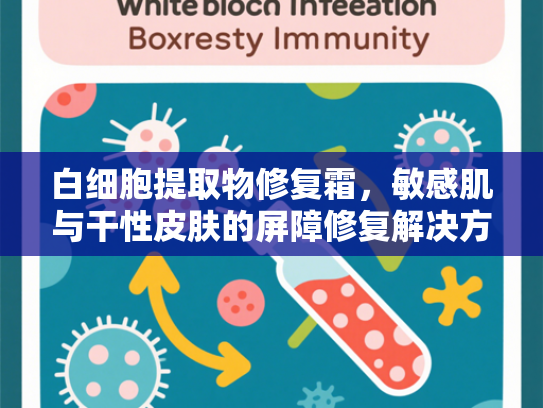 白细胞提取物修复霜，敏感肌与干性皮肤的屏障修复解决方案