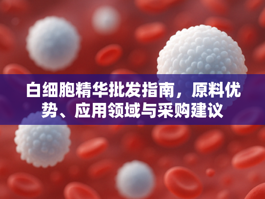 白细胞精华批发指南，原料优势、应用领域与采购建议