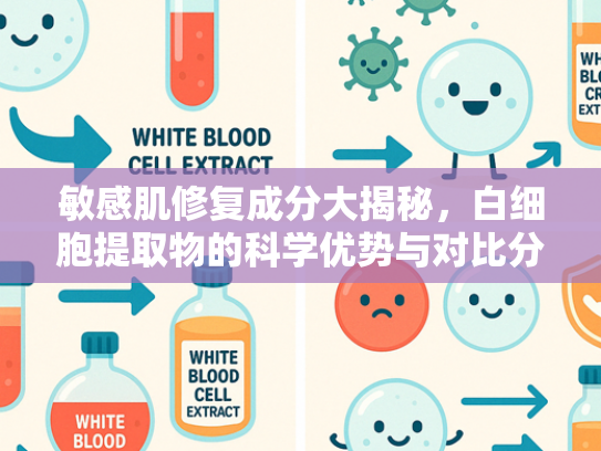 敏感肌修复成分大揭秘，白细胞提取物的科学优势与对比分析