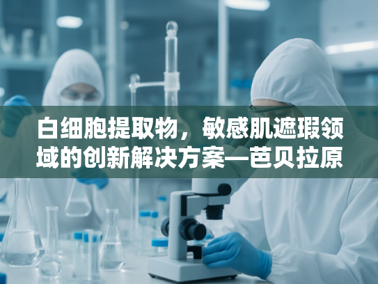 白细胞提取物，敏感肌遮瑕领域的创新解决方案—芭贝拉原料批发解析