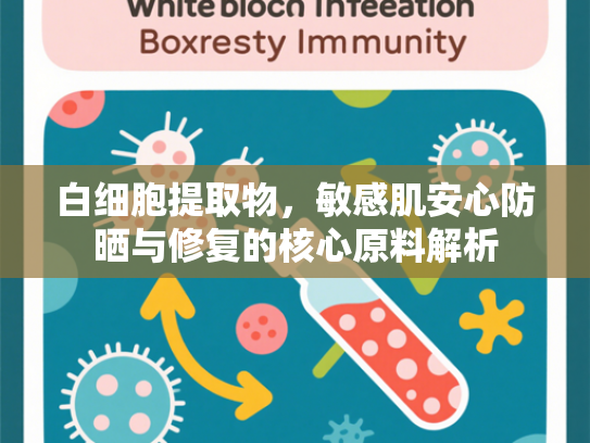 白细胞提取物，敏感肌安心防晒与修复的核心原料解析