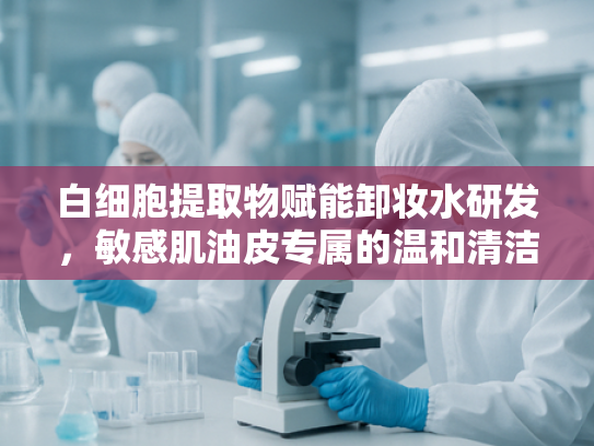 白细胞提取物赋能卸妆水研发，敏感肌油皮专属的温和清洁解决方案