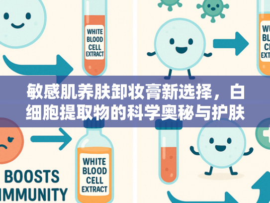敏感肌养肤卸妆膏新选择，白细胞提取物的科学奥秘与护肤优势