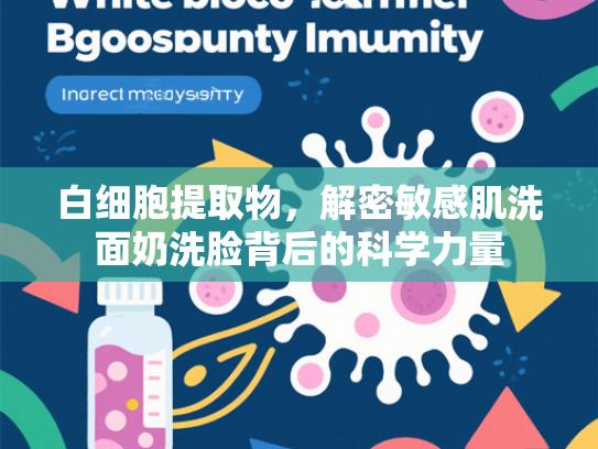 白细胞提取物，解密敏感肌洗面奶洗脸背后的科学力量