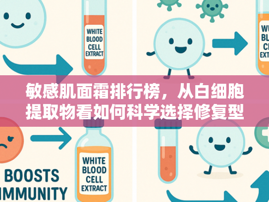 敏感肌面霜排行榜，从白细胞提取物看如何科学选择修复型护肤品