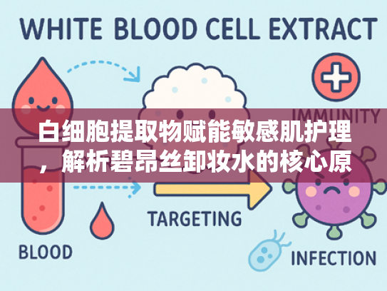 白细胞提取物赋能敏感肌护理，解析碧昂丝卸妆水的核心原料科技