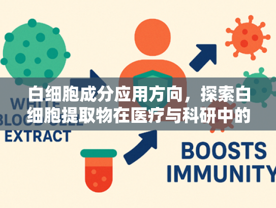 白细胞成分应用方向，探索白细胞提取物在医疗与科研中的多重价值