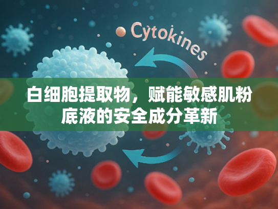 白细胞提取物，赋能敏感肌粉底液的安全成分革新