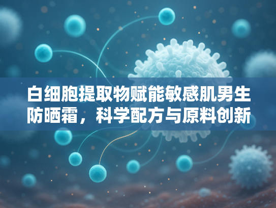 白细胞提取物赋能敏感肌男生防晒霜，科学配方与原料创新解析