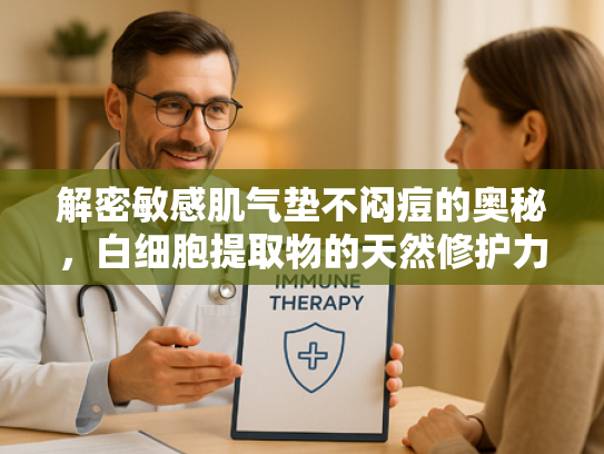 解密敏感肌气垫不闷痘的奥秘，白细胞提取物的天然修护力
