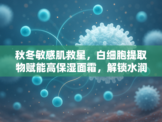 秋冬敏感肌救星，白细胞提取物赋能高保湿面霜，解锁水润修护新密码