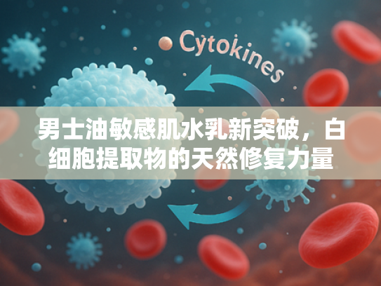 男士油敏感肌水乳新突破，白细胞提取物的天然修复力量