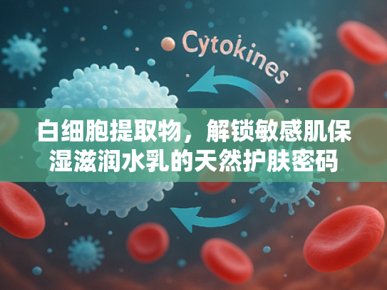 白细胞提取物，解锁敏感肌保湿滋润水乳的天然护肤密码