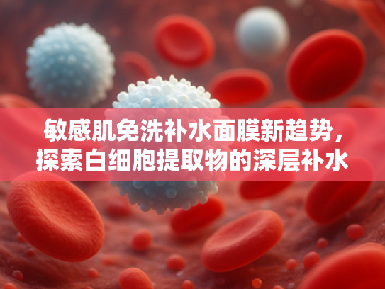 敏感肌免洗补水面膜新趋势，探索白细胞提取物的深层补水奥秘