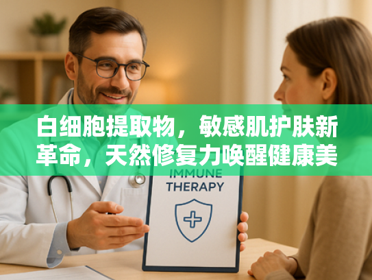 白细胞提取物，敏感肌护肤新革命，天然修复力唤醒健康美肌