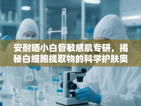 安耐晒小白管敏感肌专研，揭秘白细胞提取物的科学护肤奥秘