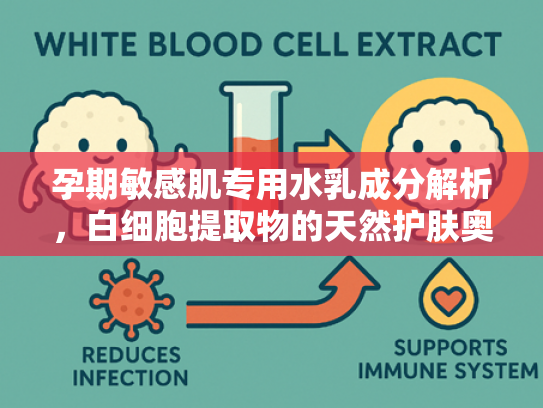 孕期敏感肌专用水乳成分解析，白细胞提取物的天然护肤奥秘