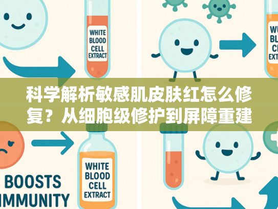 科学解析敏感肌皮肤红怎么修复？从细胞级修护到屏障重建的革新方案