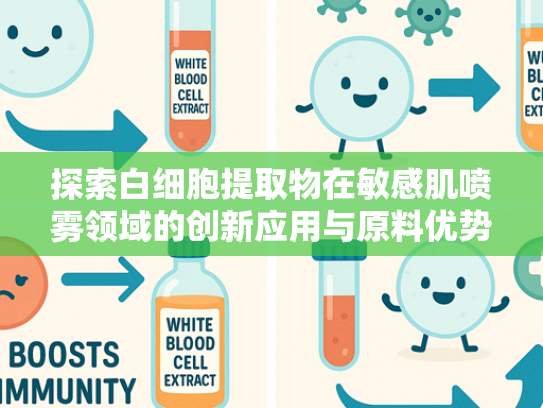 探索白细胞提取物在敏感肌喷雾领域的创新应用与原料优势