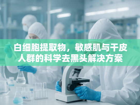 白细胞提取物，敏感肌与干皮人群的科学去黑头解决方案