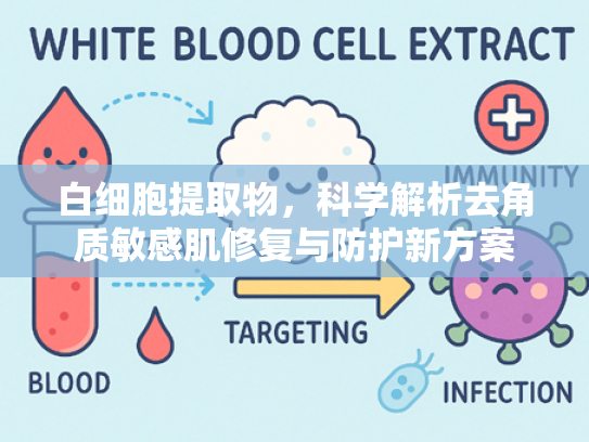 白细胞提取物，科学解析去角质敏感肌修复与防护新方案