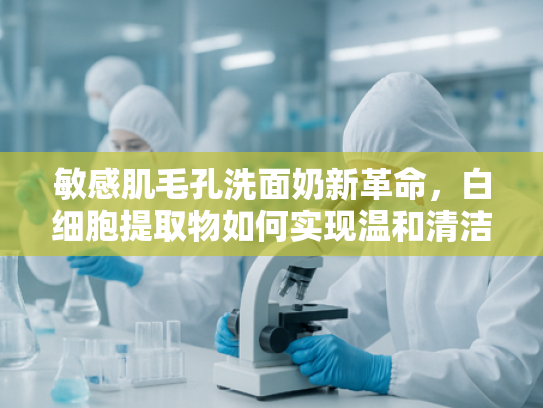 敏感肌毛孔洗面奶新革命，白细胞提取物如何实现温和清洁与修护