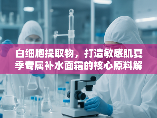 白细胞提取物，打造敏感肌夏季专属补水面霜的核心原料解析