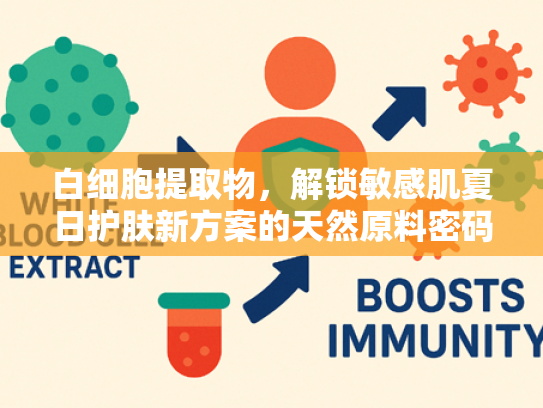 白细胞提取物，解锁敏感肌夏日护肤新方案的天然原料密码