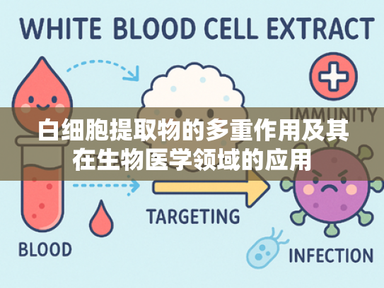 白细胞提取物的多重作用及其在生物医学领域的应用