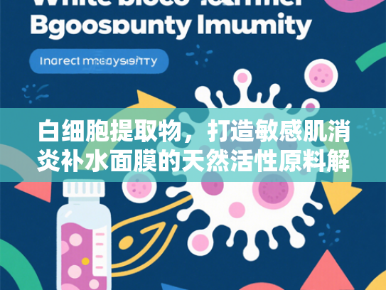 白细胞提取物，打造敏感肌消炎补水面膜的天然活性原料解决方案