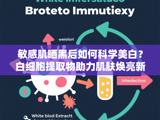 敏感肌晒黑后如何科学美白？白细胞提取物助力肌肤焕亮新生