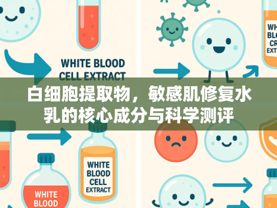 白细胞提取物，敏感肌修复水乳的核心成分与科学测评