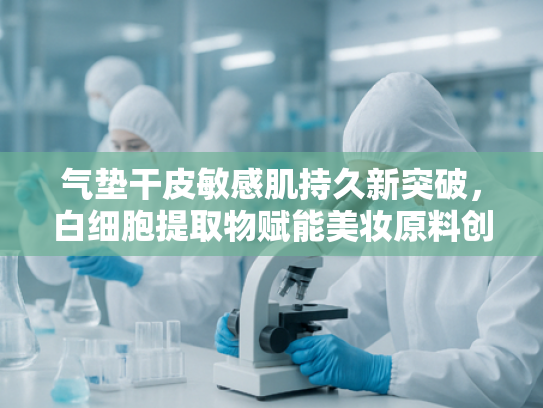 气垫干皮敏感肌持久新突破，白细胞提取物赋能美妆原料创新