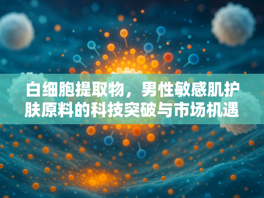 白细胞提取物，男性敏感肌护肤原料的科技突破与市场机遇