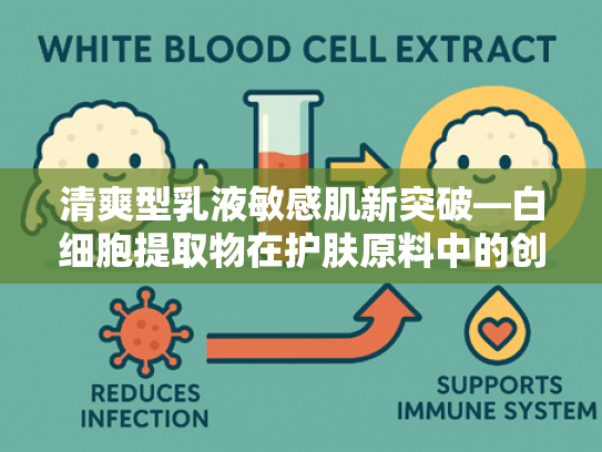 清爽型乳液敏感肌新突破—白细胞提取物在护肤原料中的创新应用