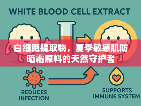 白细胞提取物，夏季敏感肌防晒霜原料的天然守护者