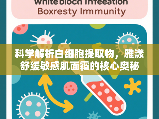 科学解析白细胞提取物，雅漾舒缓敏感肌面霜的核心奥秘